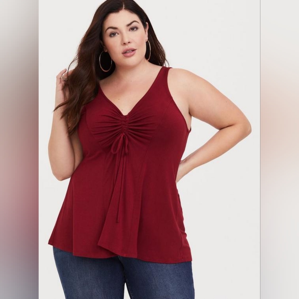 Torrid NWT Red Tank Top - Size 3